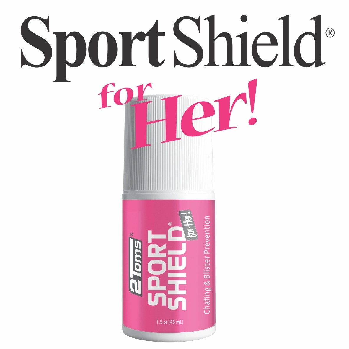 2toms Sportshield for Her 1.5oz Roll-on - Cutprice Online