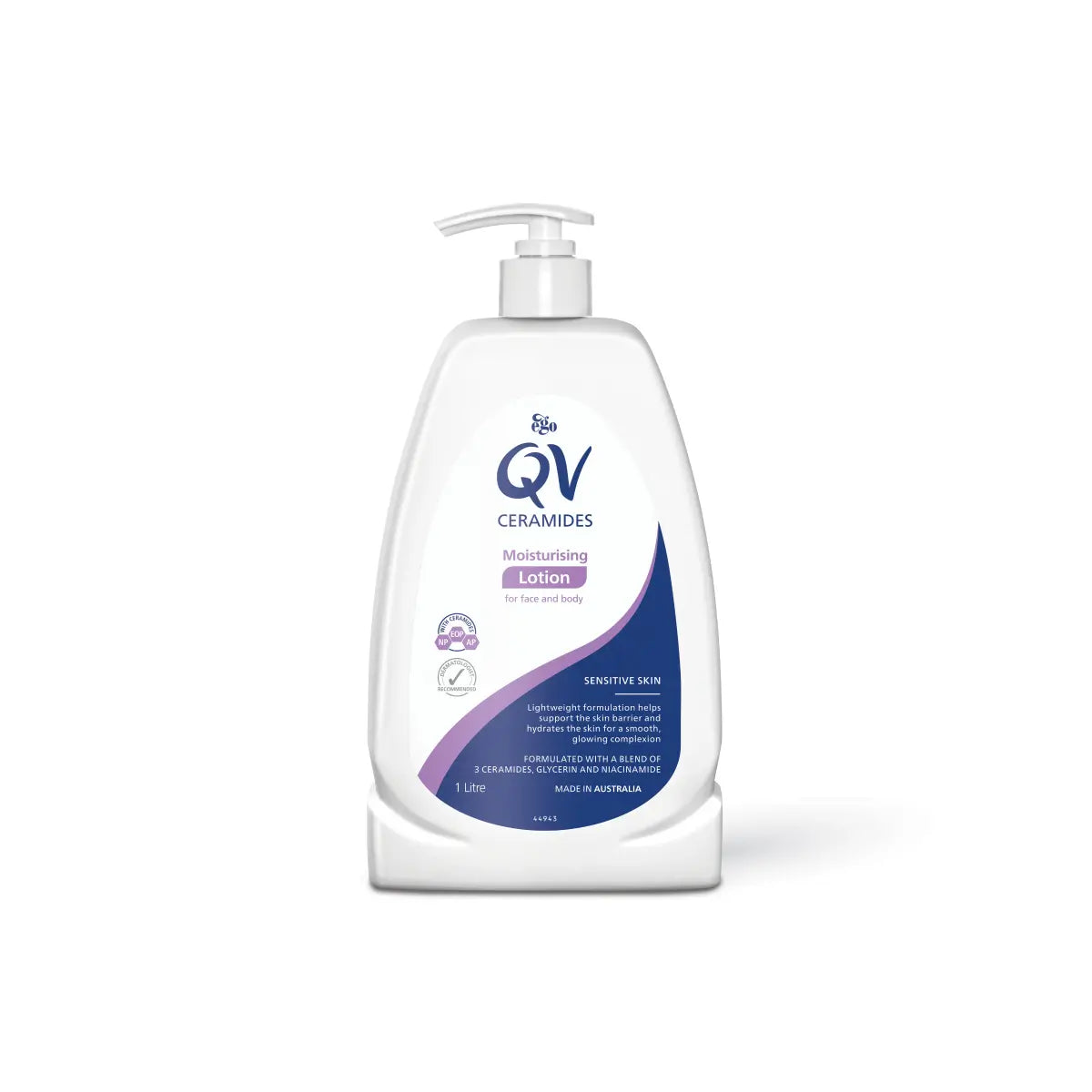 EGO QV CERAMIDES LOTION PUMP 1L - Cutprice Online