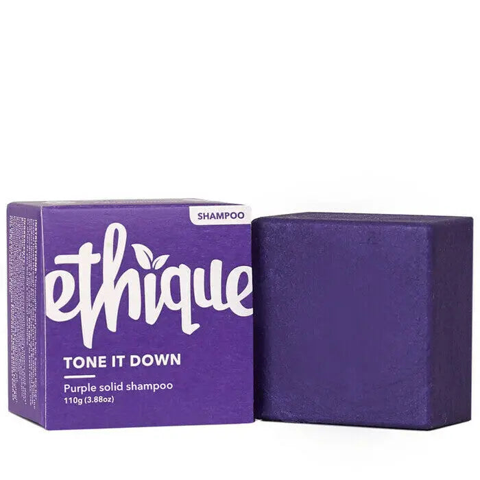 ETHIQUE Solid Shampoo Bar Tone It Down - Purple 110g ETHIQUE