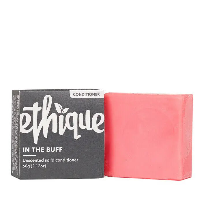 ETHIQUE Solid Conditioner Bar In The Buff - Unscented 60g ETHIQUE