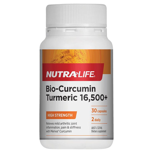 Nutra-Life Bio-Curcumin Turmeric 16,500+ 30 Caps NUTRA-LIFE