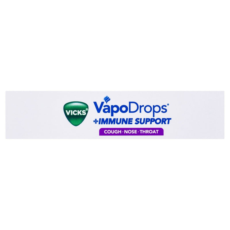 Vicks VapoDrops Immune Support Blackcurrent 16 Lozenges - Cutprice Online