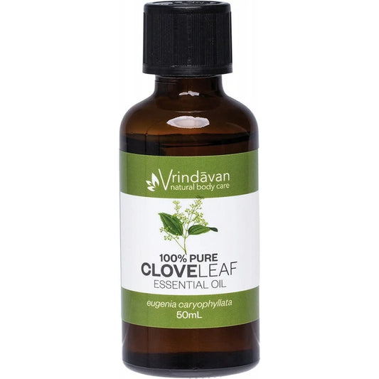 VRINDAVAN Essential Oil (100%) Clove Leaf 50ml VRINDAVAN