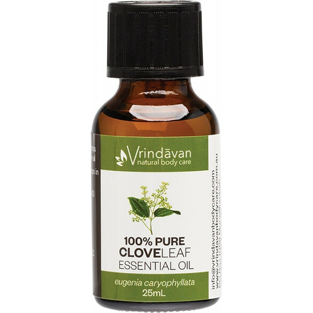 VRINDAVAN Essential Oil (100%) Clove Leaf 25ml - Cutprice Online