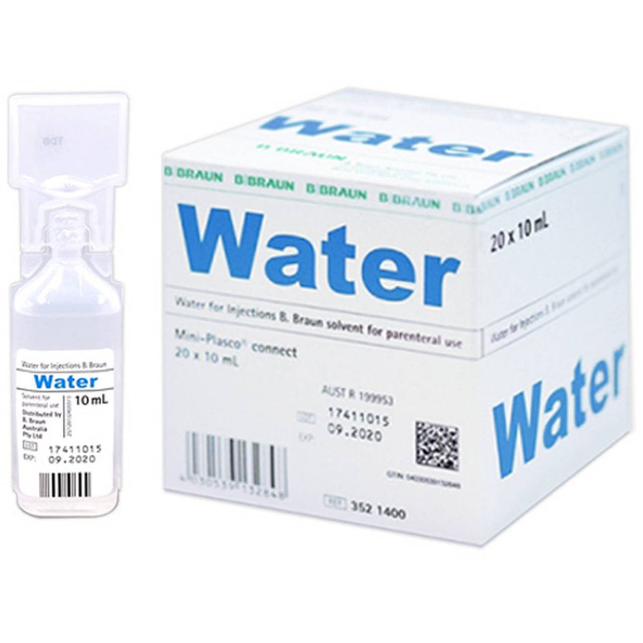 Frenesius Kabi Water For Injection BP Ampoule 10ml 20PK