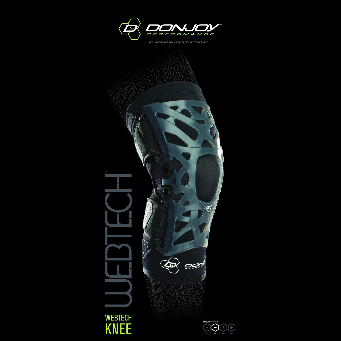 DONJOY WEBTECH LONG KNEE BRACE - Cutprice Online