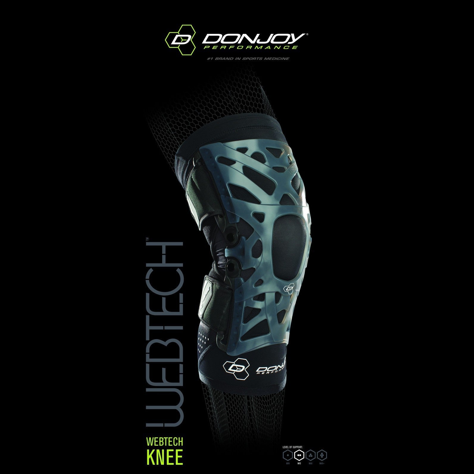 DONJOY WEBTECH LONG KNEE BRACE - Cutprice Online