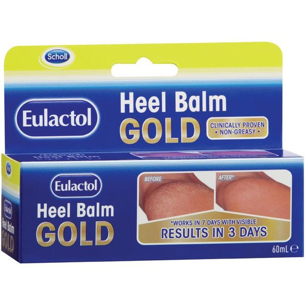 Scholl Eulactol Cracked Heel Balm Gold 60ml - Cutprice Online