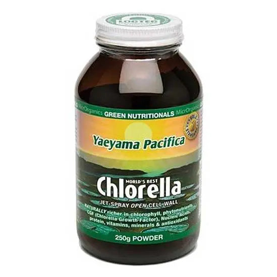 GREEN NUTRITIONALS Yaeyama Pacifica Chlorella Powder 250g GREEN NUTRITIONALS