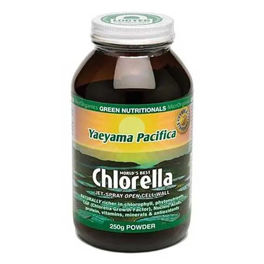 GREEN NUTRITIONALS Yaeyama Pacifica Chlorella Powder 250g GREEN NUTRITIONALS