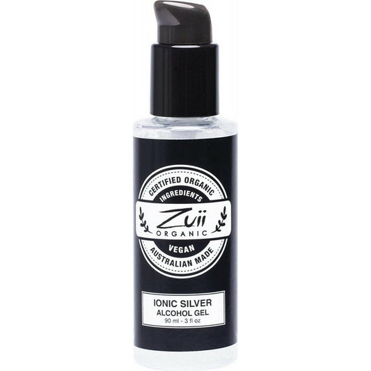 ZUII ORGANIC Ionic Silver Alcohol Sanitising Gel 90ml - Cutprice Online